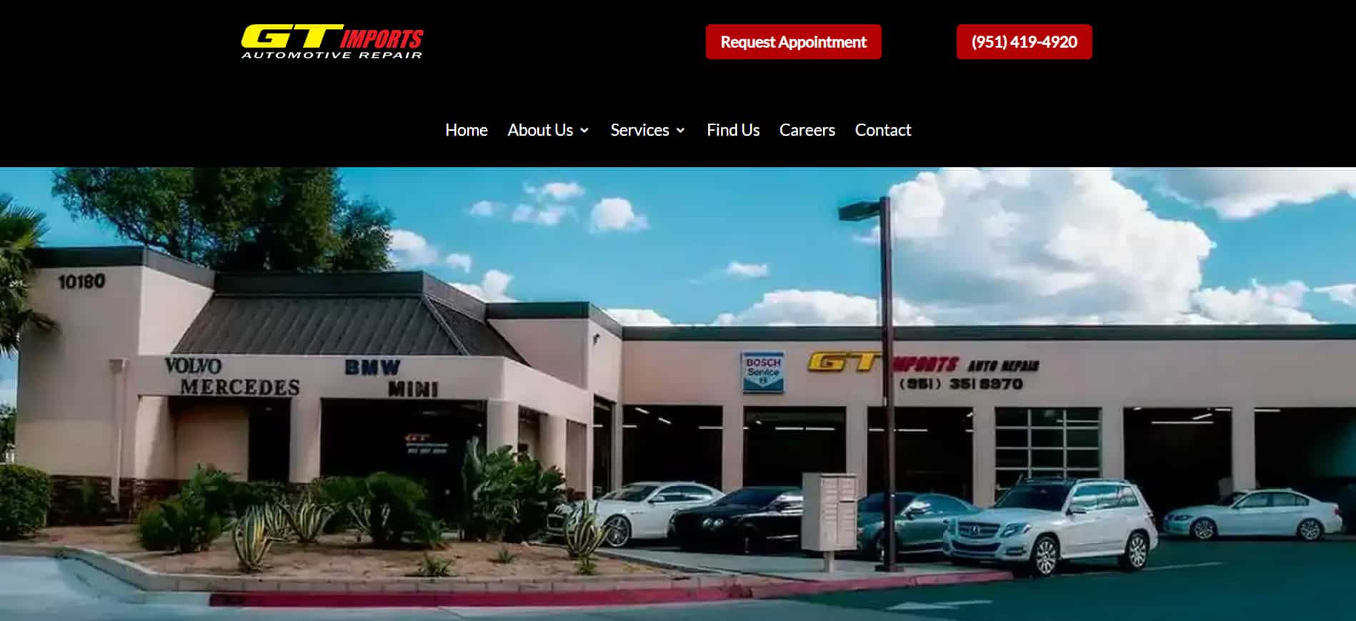 Website Design Development for Auto Service Businesses