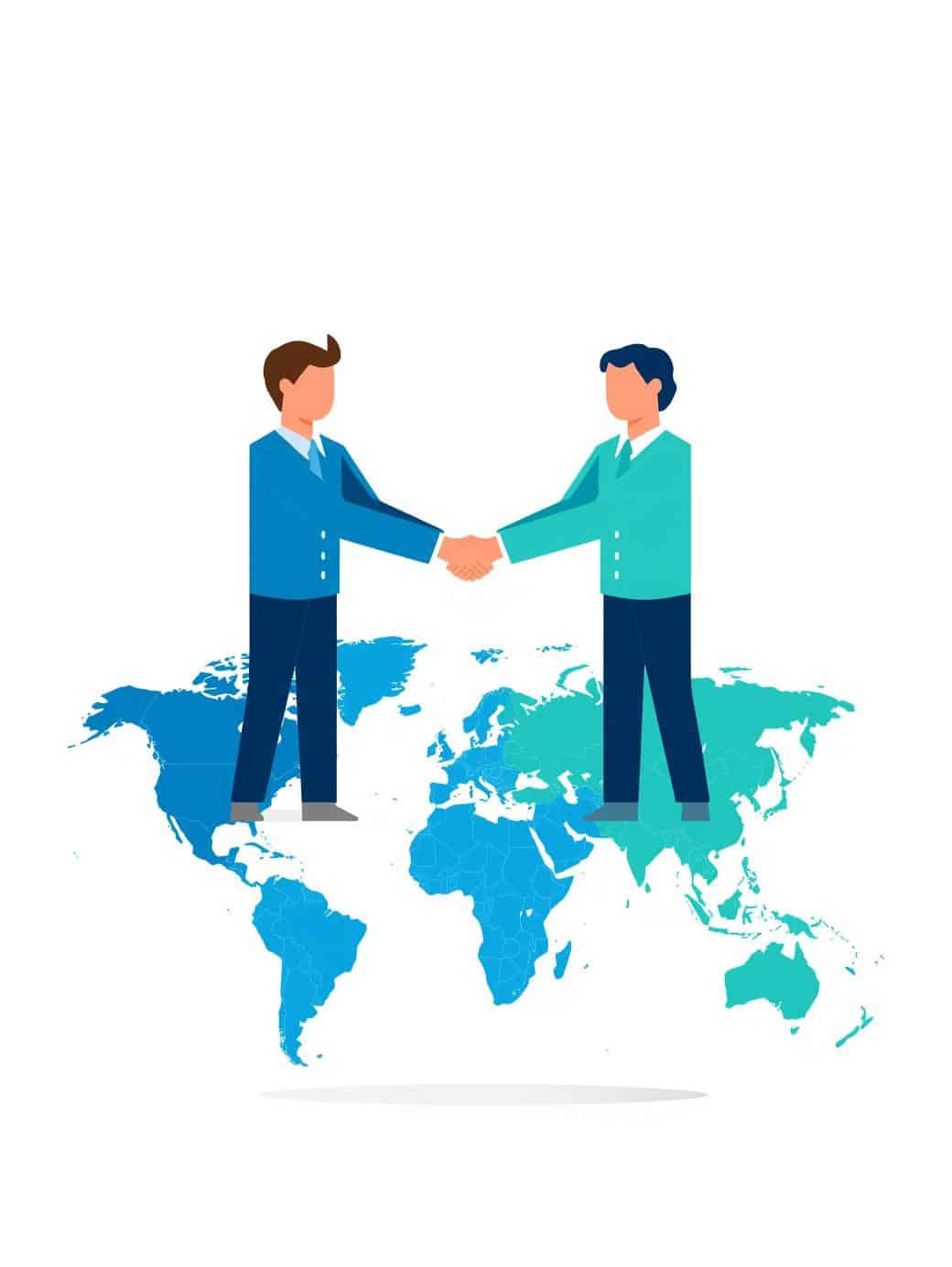 Exclusive Territory Partnership illustration Exclusive Territory Partnership